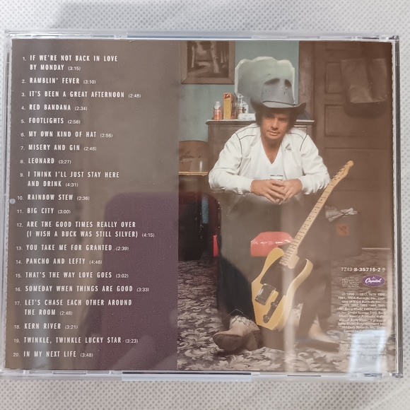 Down Every Road by Merle Haggard 4 CD Boxed Set Complete 1962-1994 With Booklet - Picture 12 of 12